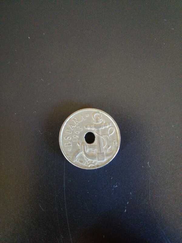 Moneda de 50 céntimos de 1963