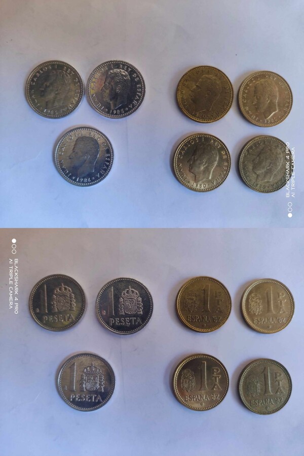 1 peseta