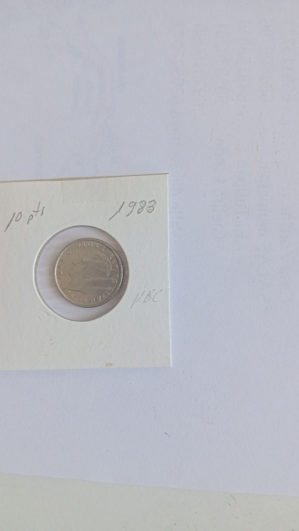 10 pesetas 1983