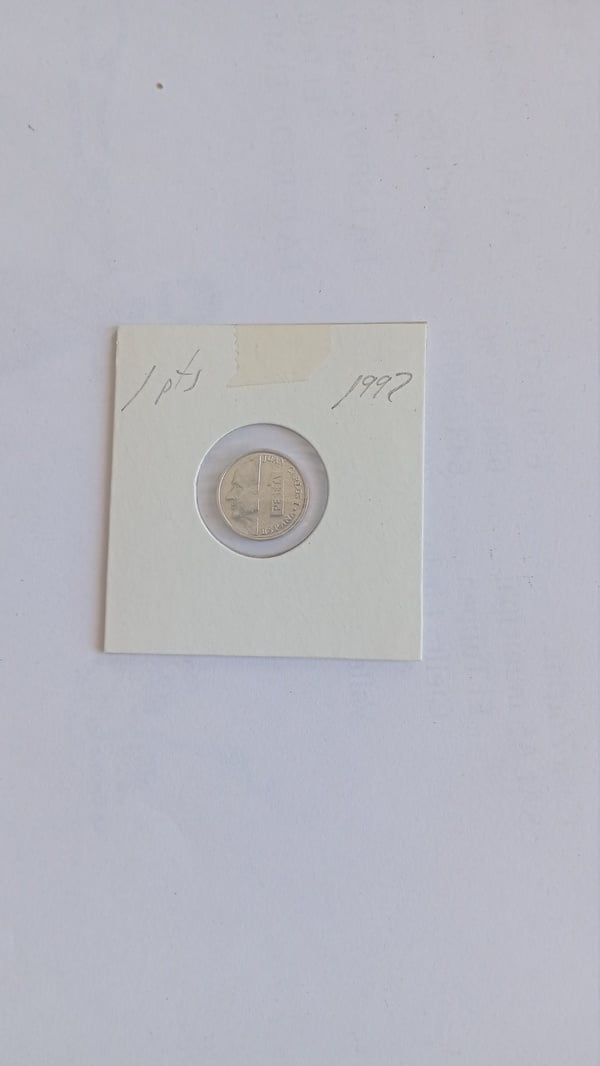 1 peseta 1992