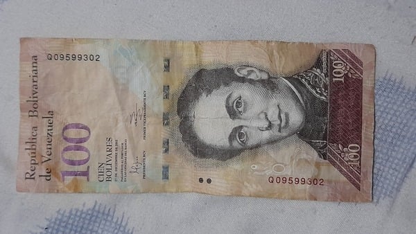 Billete de 100