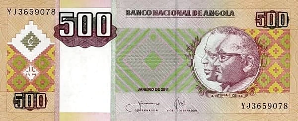 500 Kwanzas