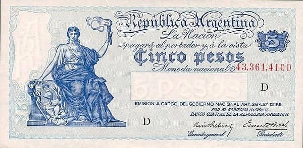 5 Pesos
