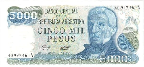 5000 pesos