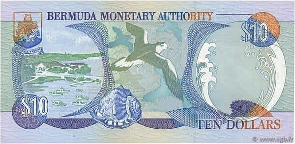 10 Dollars Elizabeth II