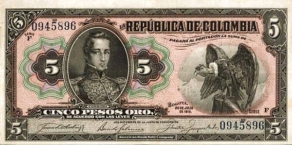 5 pesos