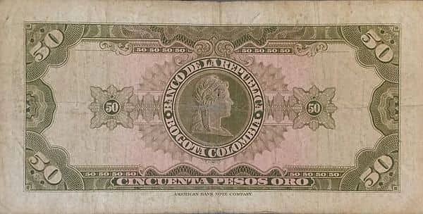 50 Pesos Oro