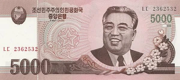 5000 Won