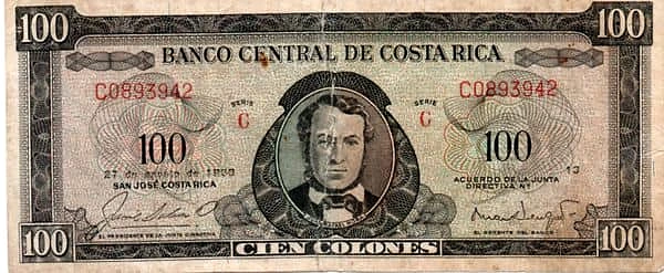 100 colones