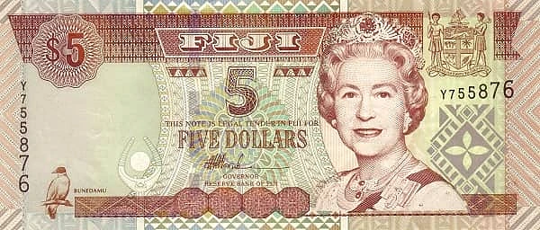 5 Dollars Elizabeth II
