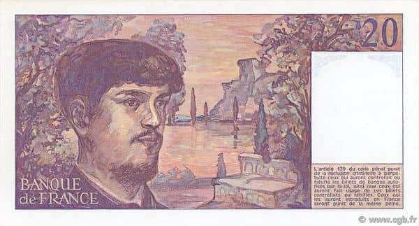 20 Francs Debussy