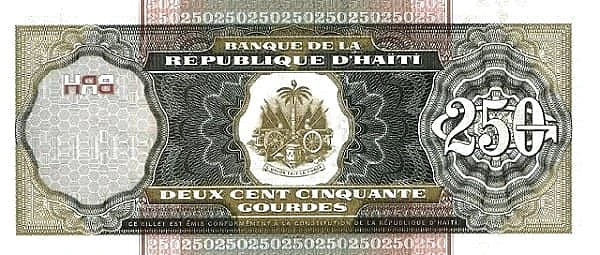 250 Gourdes