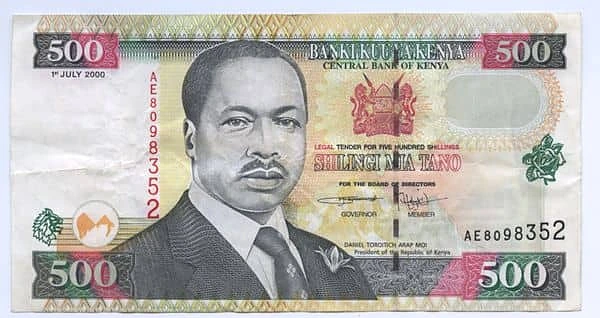 500 Shillings