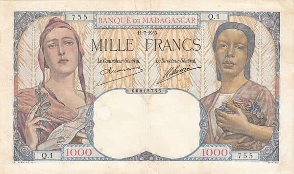 1000 Francs