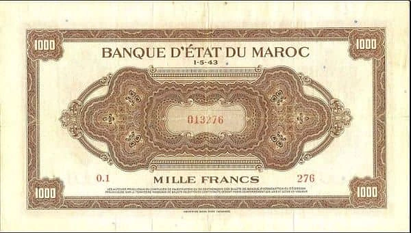 1000 Francs