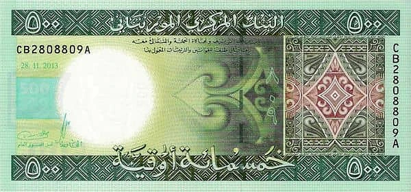 500 Ouguiya