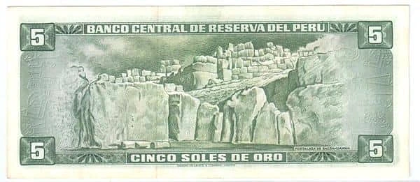 5 Soles de Oro