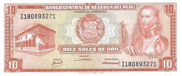 10 Soles de Oro