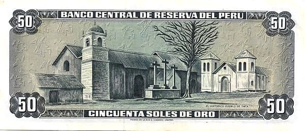 50 soles de oro