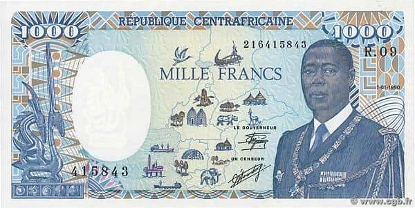 1000 Francs