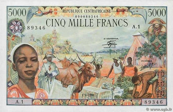 5000 Francs