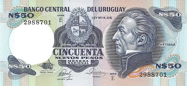 50 nuevos pesos