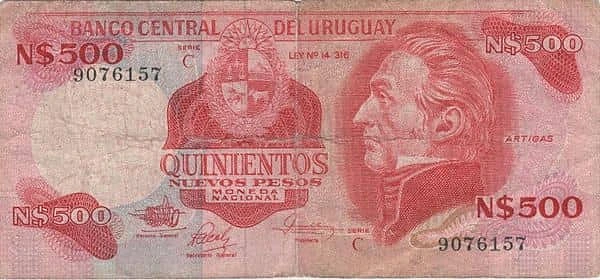 500 nuevos pesos