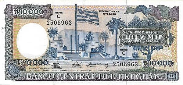 10000 nuevos pesos