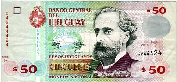 50 Pesos Uruguayos