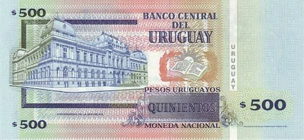 500 Pesos Uruguayos