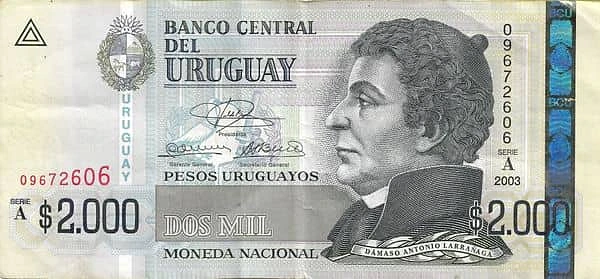2000 Pesos Uruguayos