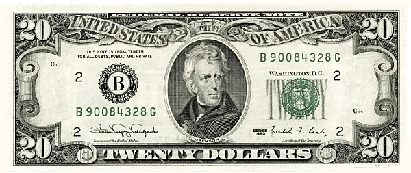 20 dollars