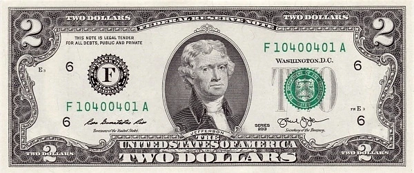 2 dollars