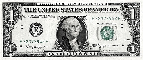 1 dollar