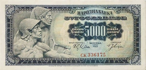 5000 Dinara