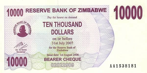 10000 Dollars