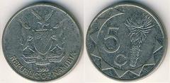 5 cents 1993-2015